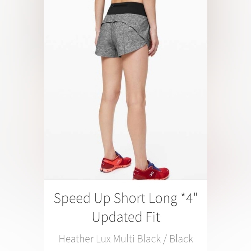 Lululemon Speed Up Shorts Size 8